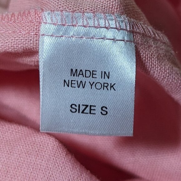 Petersyn  Top Pink Linen Off-Shoulder S - Picture 5 of 8